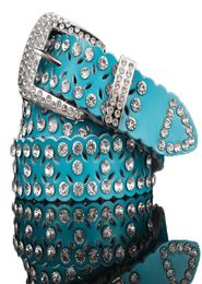Ceinture de ceinture ceinture pour femmes designer diamant largeur ceinture 32 cm Cowskin Shine Classic Female Belts6239643