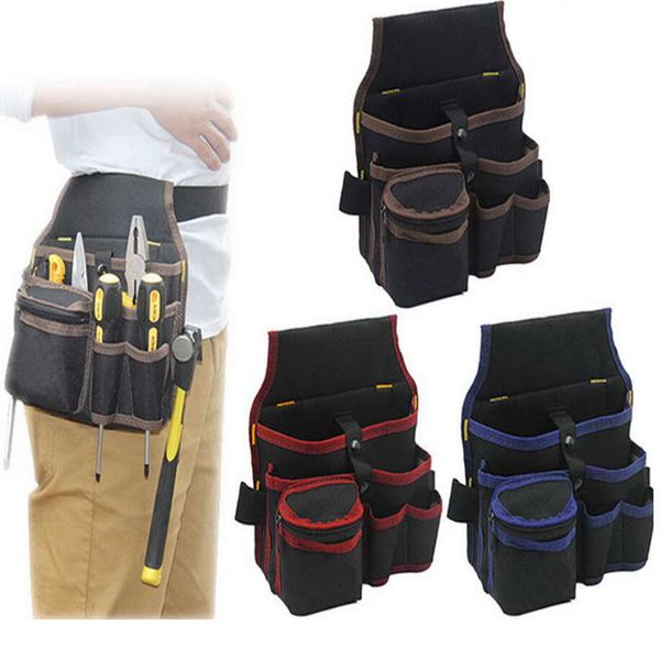 Ceinture taille poche étui électricien outil Oganizer sac haute capacité sac à outils poches de taille pochette de transport maison outils sac de rangement