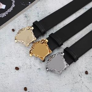 Ceinture avec Medusa Buckle Men Designer Versao Belt Classic Business Casual Casual Belt Wholesale Wilestband Belts For Women Designer Belt