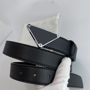 Riem vrouwen luxe riemen voor mannen designer metalen driehoek gesp veelkleurige comfortabele taille ceinture leer materiaal delicate mode Designer Riemen YD017 B23