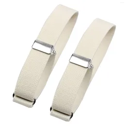 Ceintures 1pair élastique brassage de chemise de chemise Holder Femmes Fashion A réglable Bands de poignets pour les accessoires de vêtements de mariage de la fête