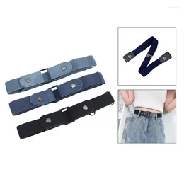 Cinturones 1 por ciento cinturón de cintura sin hebilla para pantalones de jeans sin hebilla