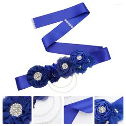 Belts 1 st Rhinestone Decorated Gordle Wedding Taille Belt Bridal Dress Accessoire