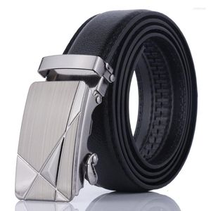 Courroies 1pcs / lot Casual Mens Cuir Boucle de ceinture automatique Robe Ceinture Ceinture Ceinture Drop Gros PD-004