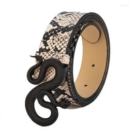 Cinturones 2022 Moda Diseñador de lujo Marca Serpiente Pin Hebilla Hombres Cinturón de alta calidad Mujer Vestido de cuero Correa para Jeans Cintura254U