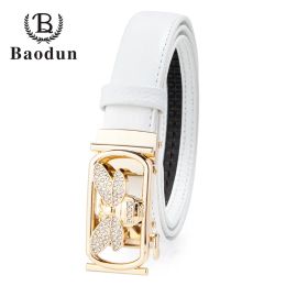 Ceintures 2023 mode petite abeille ceintures en peau de vache pour femme ceinture en cuir femme marque bracelet de créateur avec Jean en métal automatique