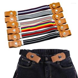 Cinturones 2023 para niños, cinturón elástico sin hebilla, sin hebilla, elástico para niños pequeños, niños y niñas ajustables