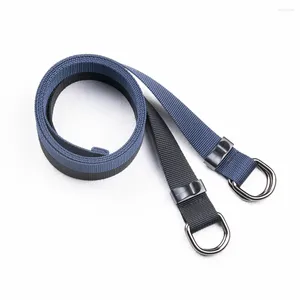 Ceintures 2cm ceinture de toile pour hommes et femmes tendance à la mode Hip-hop jeans punk accessoires y2k filles tactique nylon mince