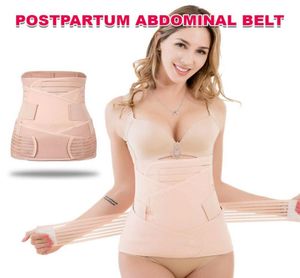 Ceintures 3 en 1 abdomen Band de ventre Pelvis Belly Post-partum Enveloppe de ceinture Shapewear Corps Shaper Fitness1714675