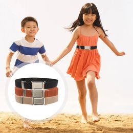 Gürtel 3 Stück Kindergürtel Kinder Schwarz Magnete Optional Mädchen Uniform Dekorative Stoff Taille Jungen Magnetisch