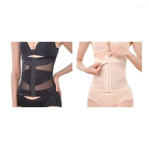 Ceintures à 3 rangées de boucles, Corset élastique, une pièce, mince, post-partum, contraction du ventre et corps amincissant, musculation, livraison directe