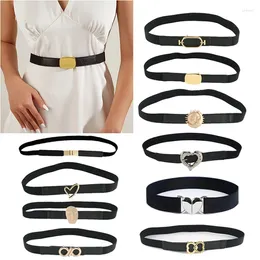 Ceintures 35 styles ceinture extensible pour femmes PU boucle en métal corset sangle de taille femme designer robe jupe manteau ceinture décorative