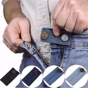 Cinturones 4 unids DIY Pantalones Jeans Sacudiendo la cabeza Ajuste Botón elástico Plus Accesorios de ropa S78