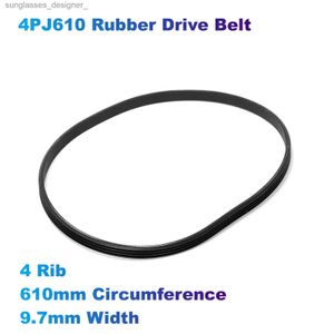 Cinturones 4PJ610 Correa de transmisión de goma 4 costillas 610 mm Circunferencia 9,7 mm Ancho Compatible con Metabo / Electra Beckum Band S(7233190017)L231220