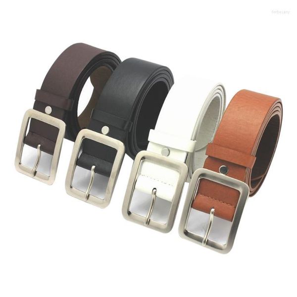 Ceintures Accessoires Pour Hommes Hommes Ceinture En Cuir Pantalon Ceinture Élégant Décontracté Avec Noir Marron Foncé Et Blanc Couleur #HYBelts Forb22