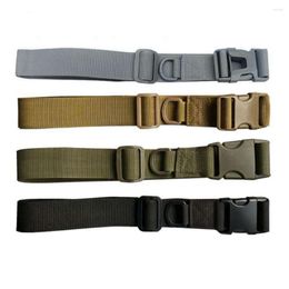 Ceintures Style militaire ceinture sangle libération rapide boucle réglable Combat Nylon plusieurs poches hommes ceinture