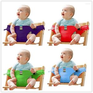 Ceintures bébé Portable siège enfants chaise voyage pliable lavable infantile salle à manger haute couverture de salle à manger ceinture de sécurité auxiliaire