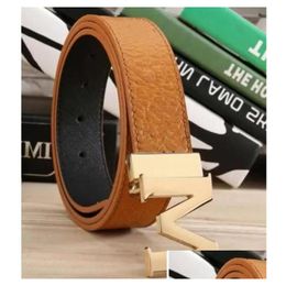 Ceintures Ceinture M Style classique Hommes et femmes Options de couleur MTI sont excellents Très bon cuir Drop Livraison Accessoires de mode Ceintures Ac Dhmi0