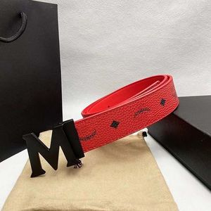Cinturones Cinturón de diseñador grande Accesorios Cinturones Hebilla de plata Moda Mujeres Diseñadores de lujo de alta calidad Cintura de cuero genuino con caja Bolsa de polvo Cinturón reversible