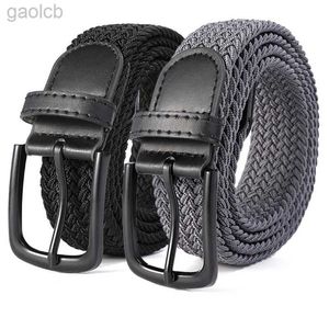 Ceintures boucle ceinture élastique décontracté polyvalent jean ceinture sport nylon toile ceinture ldd240313