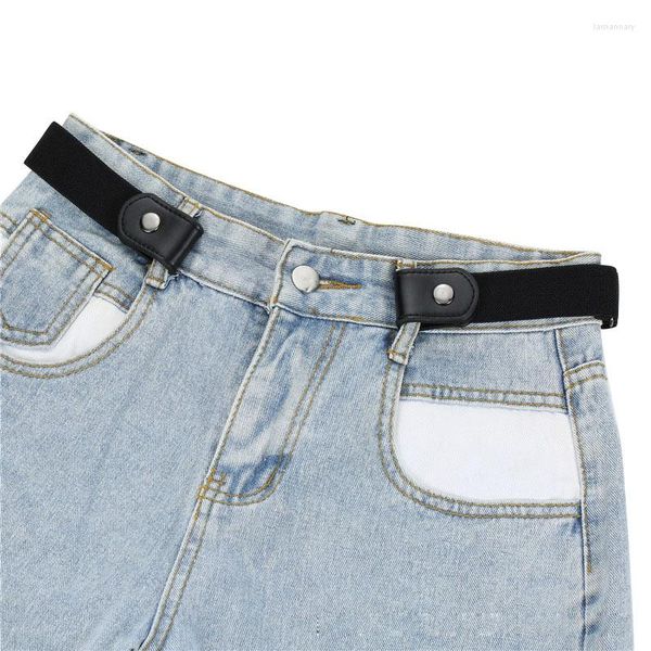 Ceintures Ceinture Sans Boucle Pour Jean Pantalon Robes Mode Pas De Boucle Stretch Taille Élastique Femmes / Hommes Bulge Hassle Strap