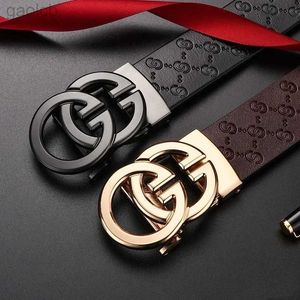 Ceintures ceintures d'affaires de luxe célèbre ceintures en cuir véritable femmes hommes de haute qualité G boucle sangle ldd240313