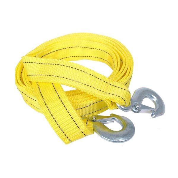 Cinturones Car Truck Tow Rope Nylon Winch Towing Safety StrapBelts