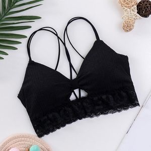 Ceintures Casual Soutien-gorge en dentelle Femmes Sexy Sports Tops pour Top Running Girl Medium Femmes Bras sans armatures