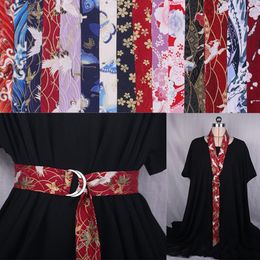 Riemen Chinese stijl hanfu vintage Japanse kimono corset taille obi jurk tailleband yukata sjerp tie banden riemen accessoires