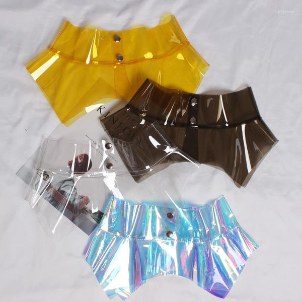 Cinturones de moda y tendencias coreanas claras PVC plástico transparente girdle accesorio femenino harajuku mujer ancha cinturón para vestir para niñas ropa