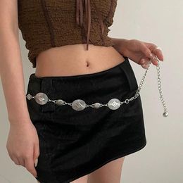 Riemen Conch Taille Riem Keten Idool Kostuum Sexy Metallic Sieraden Voor Jeans Lichaamsaccessoires Vrouwen Meisjes Drop