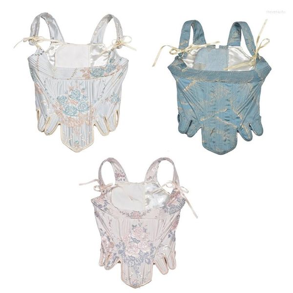 Ceintures Corset Avec Fleur Impression Cummerbunds Ceinture Ceinture Pour Femmes Élastique Serré Haute Minceur Corps Façonner Ceinture Ceinture