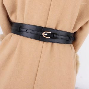 Ceintures en cuir de vache véritable pour femmes, haute qualité, boucle ardillon en métal doré, large peau de vache, ceinture décontractée, robe manteau de mariage