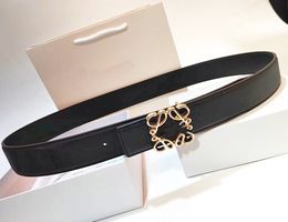 Ceinture de luxe classique Boîte de luxe de ceinture de luxe Courteille pour hommes CElonge pour hommes de 3,8 cm de largeur de la mode
