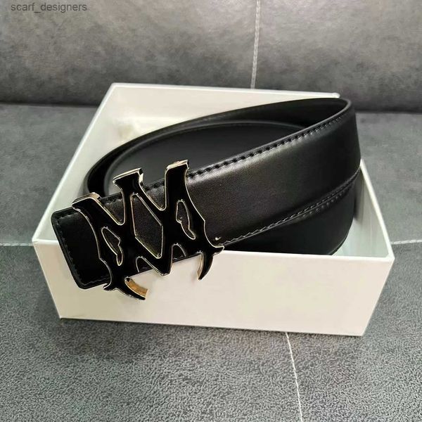 Cinturones Cinturón de diseño Camión de color sólido Hombres Corturas negras Ceinture Cinturas clásicas Cinturas de hebilla Cinturas de oro Hebilla Ancho casual de 38 cm Fas Y240419 HXB7