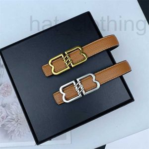 Cinturas Diseñador Fashion Classic Women Belt 2.5cm de ancho Hebilla suave de acero Ceintura de cintura de cuero de lujo Btxt