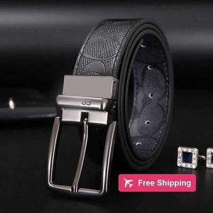 Belts Designer Knight Print S Design 105-125cm zink legering Buckle Mens Belt Fashion veelzijdige stijl dubbelzijdige 512 FCRM