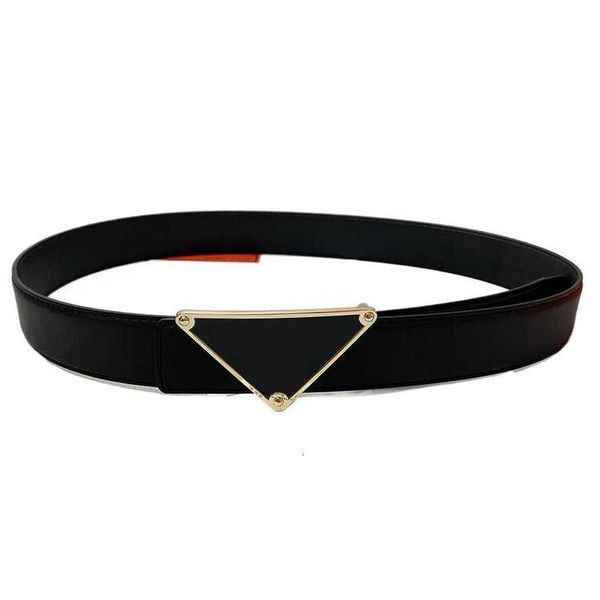 Cinturones diseñador de cuero de cuero cinturones para mujeres para hombre cinturón de cuero genuino P Womans Belt Triangular Fashion Wistand Cintura Ceinture 2304221D LMY2