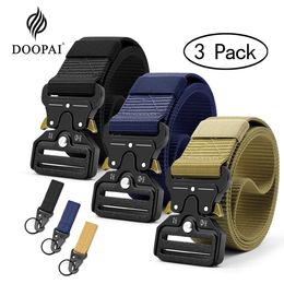 Belts Doopai Tactical Army Men's Belt Military Nylon Outdoor Police Heavy Duty Training Hunting Combat Belt For Men 125135cmwide 38 Z0228