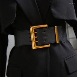 Ceintures ceinture élastique dames large mode cent correspondant costume manteau ceinture décoration ceinture pour les femmes de luxe