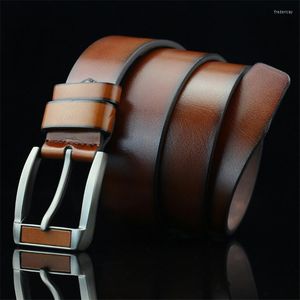 Ceintures hommes célèbres ceinture bonne qualité boucle ardillon luxe ceinture rétro concepteur en cuir PU pour jean ceintures Fred22