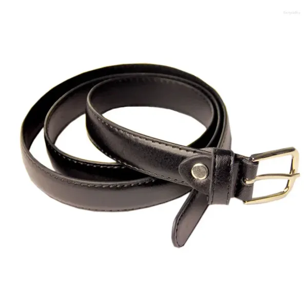 Cinturones Cinturón de moda Mujeres Cuero de vaca Hebilla de herradura Costura Retro Diseñador Damas Jeans Vestido Cintura Hecho a mano