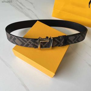 Ceintures Mode Italie loisirs ceinture femmes affaires luxe lettre boucle 240305