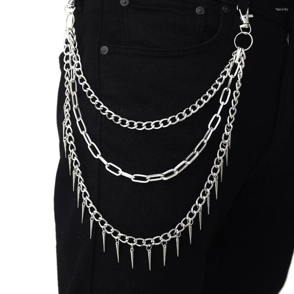 Ceintures Fashion Jeans Pantalons HARAJUKU ROCK EMO ACCESSOIRES LIEN COIL HEURD DUTY HORT HOW SPIKE PENDANT PENDANT CHEECHAUX Gothic