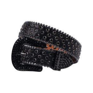 Riemen mode Kids Rhinestones Belt Diamond Taille Strap Boys and Girls Tailleband Crystal Burded Leather For Children Jeans Pants 250s