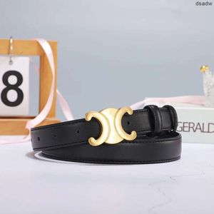 Riemen mode gladde gesp gordel ontwerper vrouwen retro dunne taille riemen voor mannen damesbreedte 25 mm echt koeienhuid 4 kleur leer cintura casual zakelijke ceinture