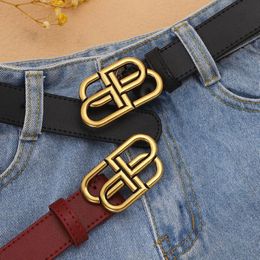 Belts Fashion Polvaleur Panneuse Pantalon pour femmes Simple Youth Student Couverture 2734