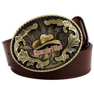 Riemen Mode Vrouwen Cowboy Riem Cowgirl Amerikaanse Westerse Stijl Cowboyhoed Laarzen Patroon Koe Meisje Rodeo Accessoires 230829