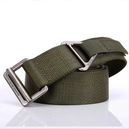 Ceintures fdbro en acier ceinture tactique hommes en nylon armée militaire de combat militaire ceinture de gigueur d'urgence robuste de survie