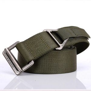 Riemen fdbro staal tactische riem mannen nylon leger militaire gevechtsgordels zware noodrigger rappel overleving taille riem